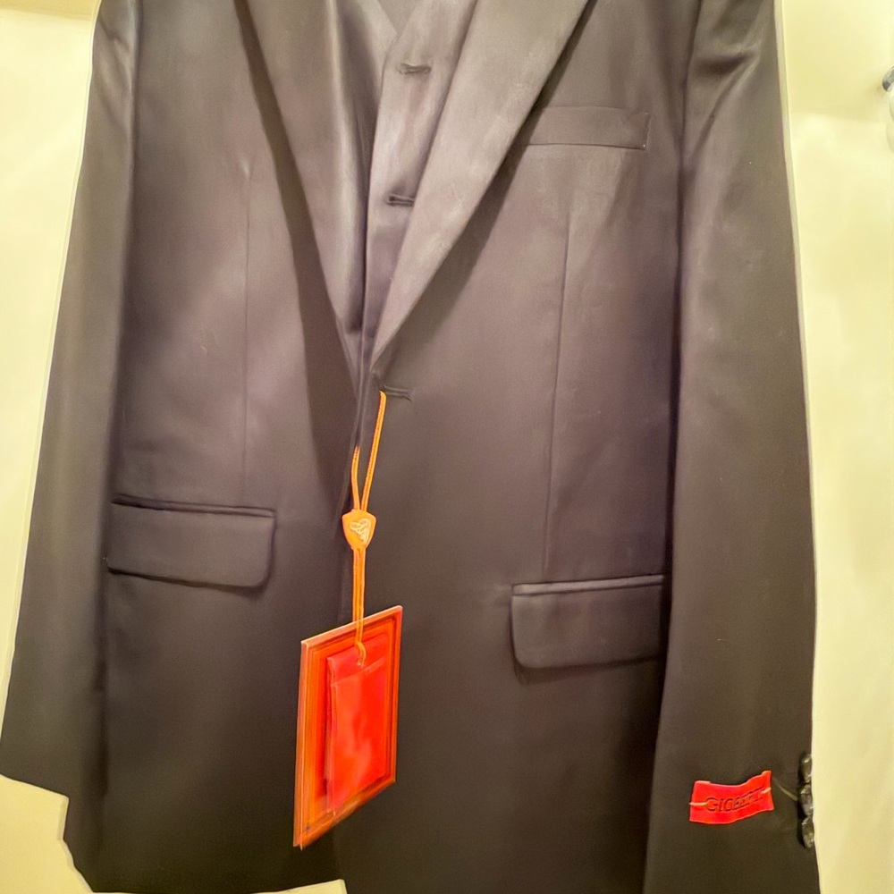 Gioberti Boys Black Matching Suit Set